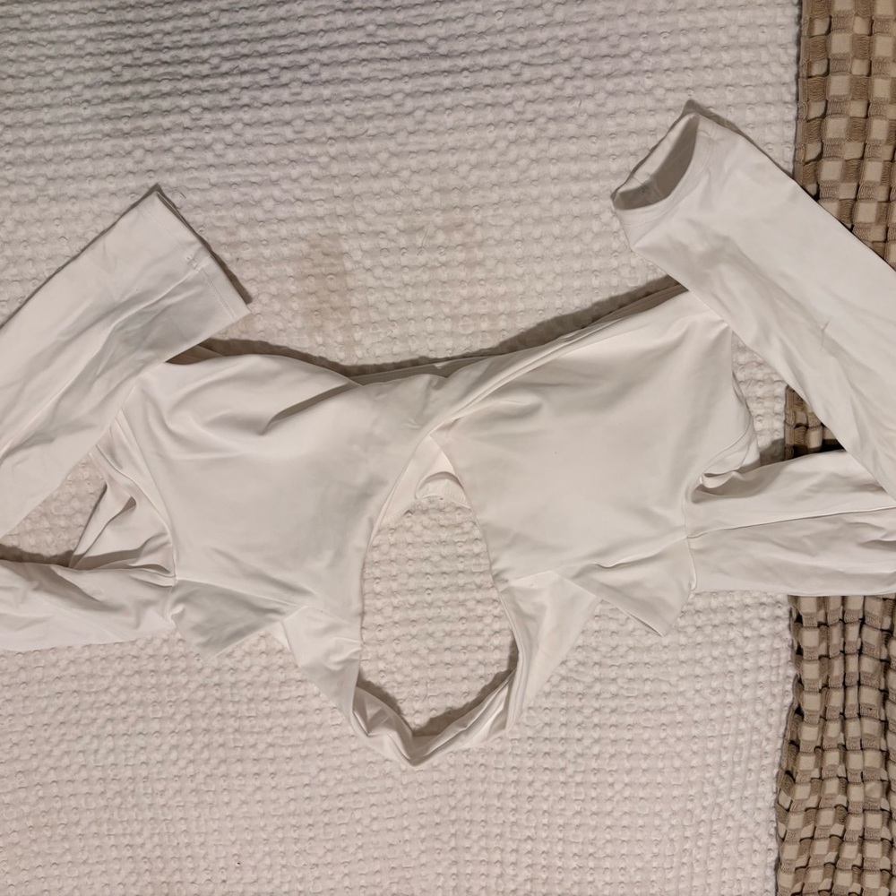 Oner Active White Crop Top